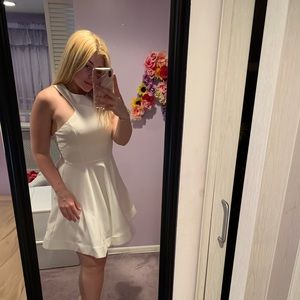 White dress